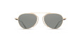 Matsuda M3130 Sunglass in Brushed Gold M3130.SG.BG .53