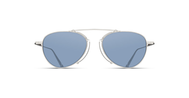 Matsuda M3130 Sunglass in Palladium White M3130.SG.PW.53