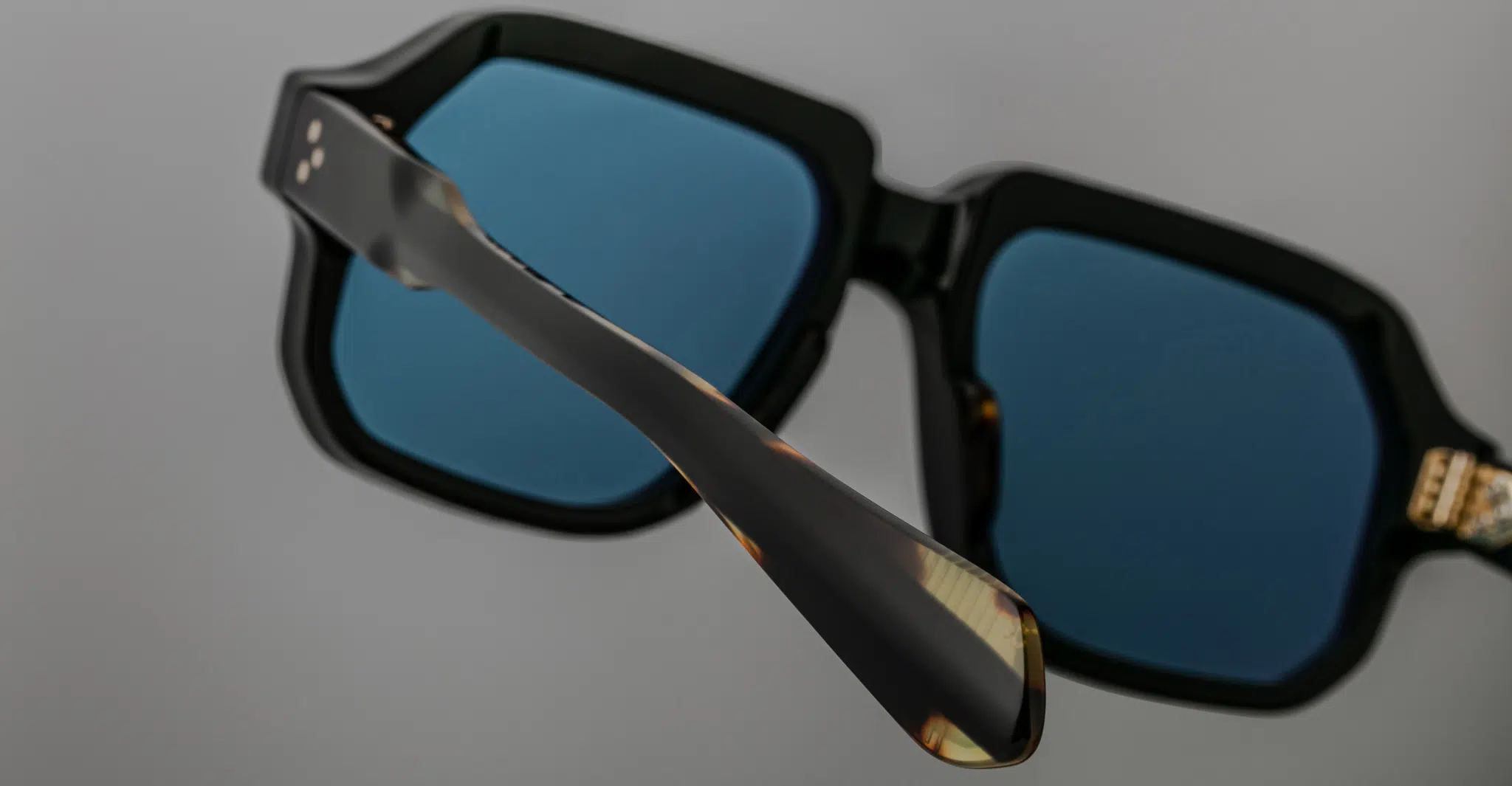 Jacques Marie Mage Challenger Sunglass in Noir JMMCG-01