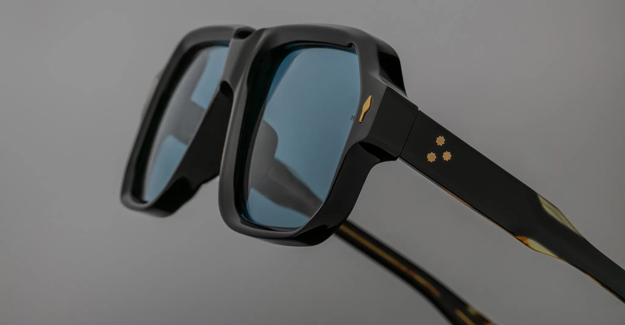 Jacques Marie Mage Challenger Sunglass in Noir JMMCG-01