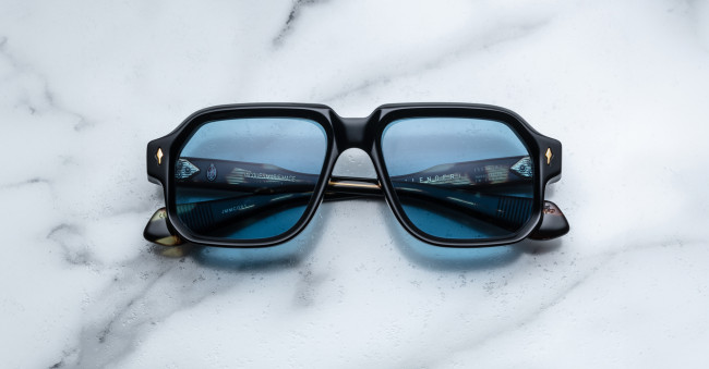 Jacques Marie Mage Challenger Sunglass in Noir JMMCG-01