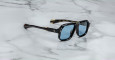 Jacques Marie Mage Challenger Sunglass in Noir JMMCG-01