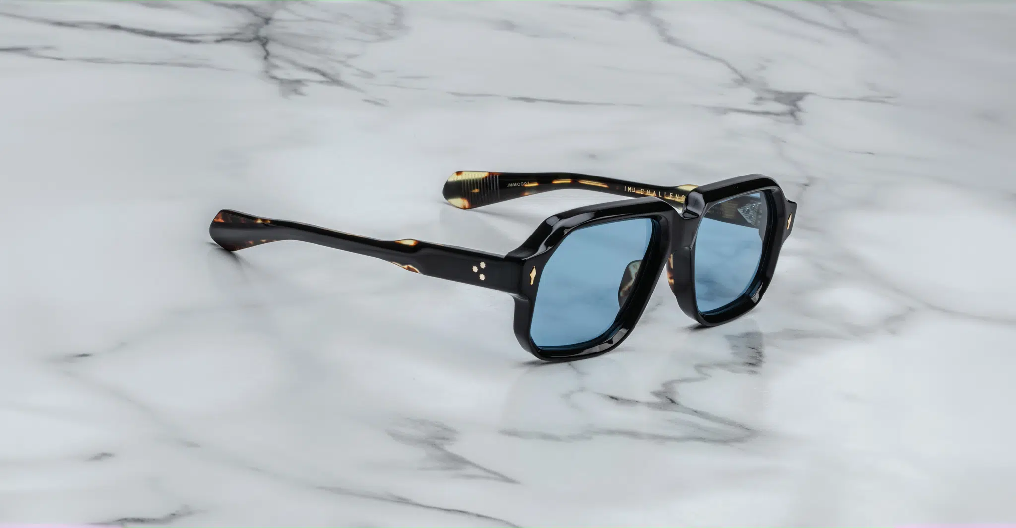 Jacques Marie Mage Challenger Sunglass in Noir JMMCG-01