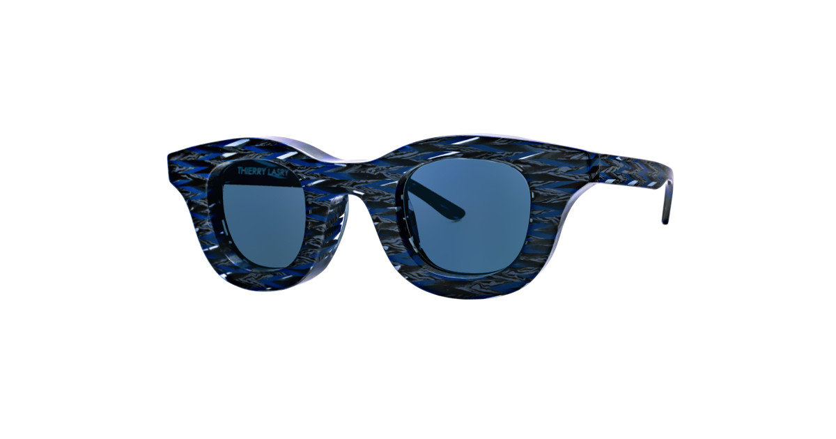 サングラス THIERRY LASRY Woman Sunglasses Multicolor HACKTIVITY 3101 Thierry Lasry HACKTIVITY Rectangle Sunglasses – THIERRY