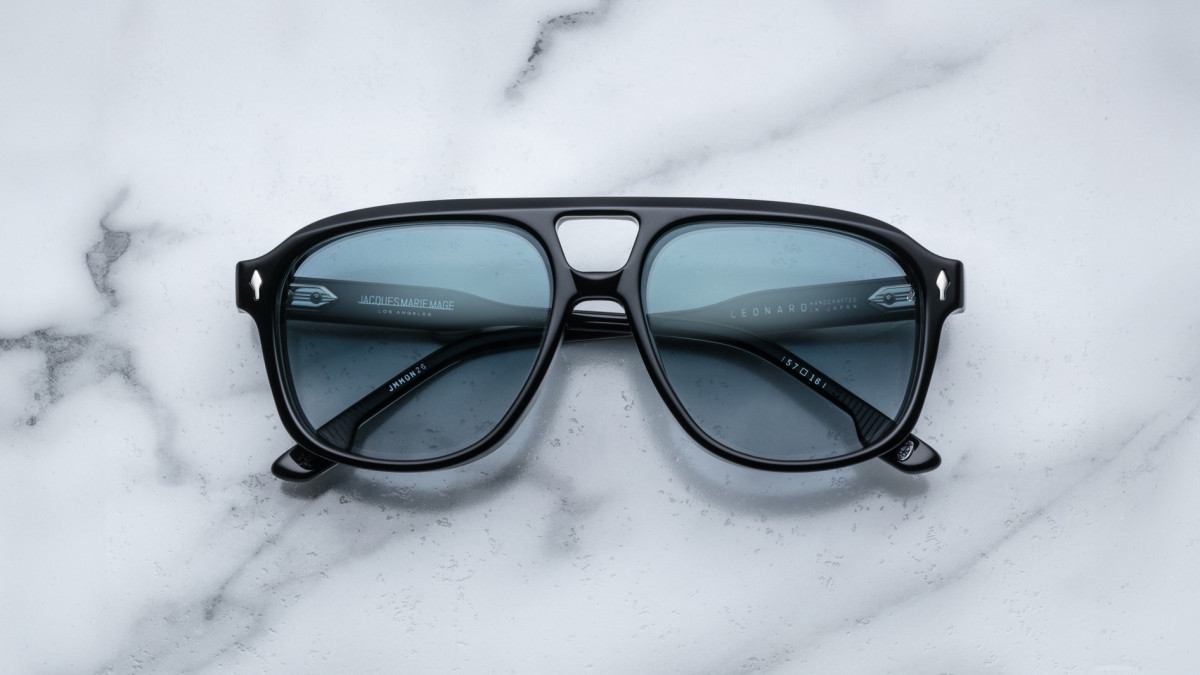 jacques marie mage DELANI ブラック サングラス JACQUES MARIE MAGE: DEALAN SUNGLASSES – Jacques Marie Mage