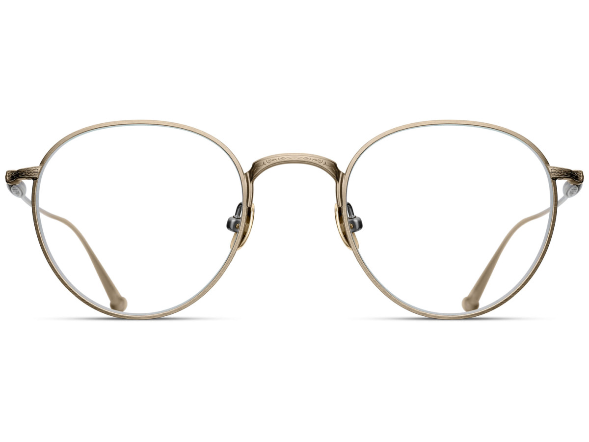 メガネ MATSUDA Matsuda - M3085.RX - GOLD ANTIQUE Matsuda M3085 – Dan Deutsch Optical Outlook