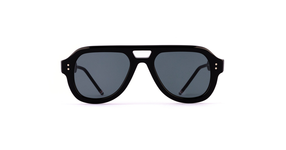 Thomas K. Browne　レコード　usオリジナル Thom Browne UEO934A Glasses 025 Grey Tortoise - eye-oo.com