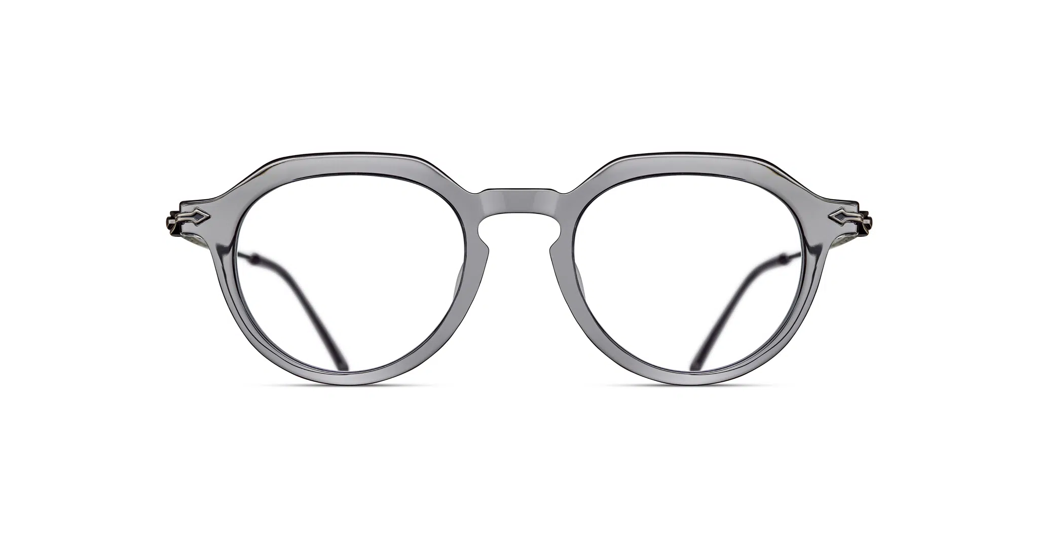 Matsuda M2057 Optical Frame Front in Grey Crystal Matsuda M2057 in Grey Crystal M2057.RX.GRC-AG.47