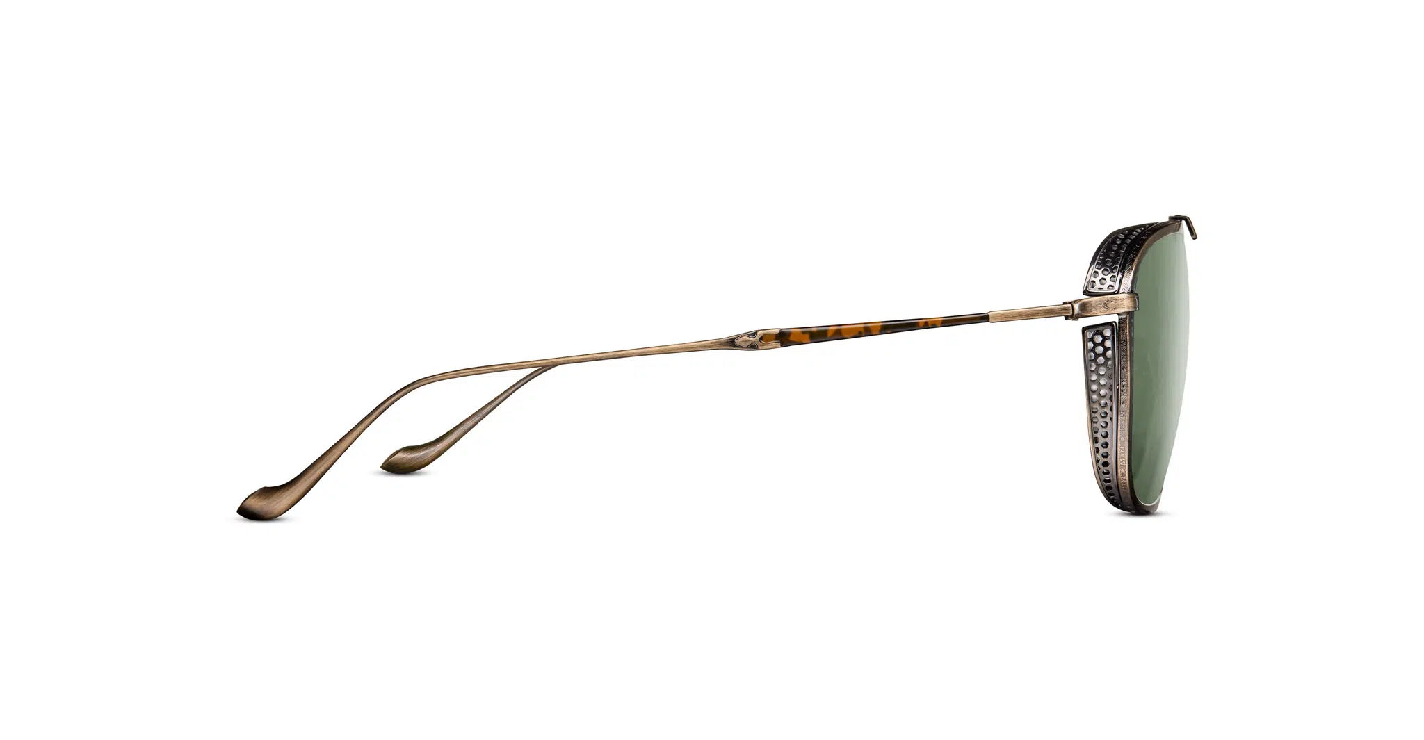 Matsuda M3110 Sunglass in Antique Gold M3110.SG.AG.56