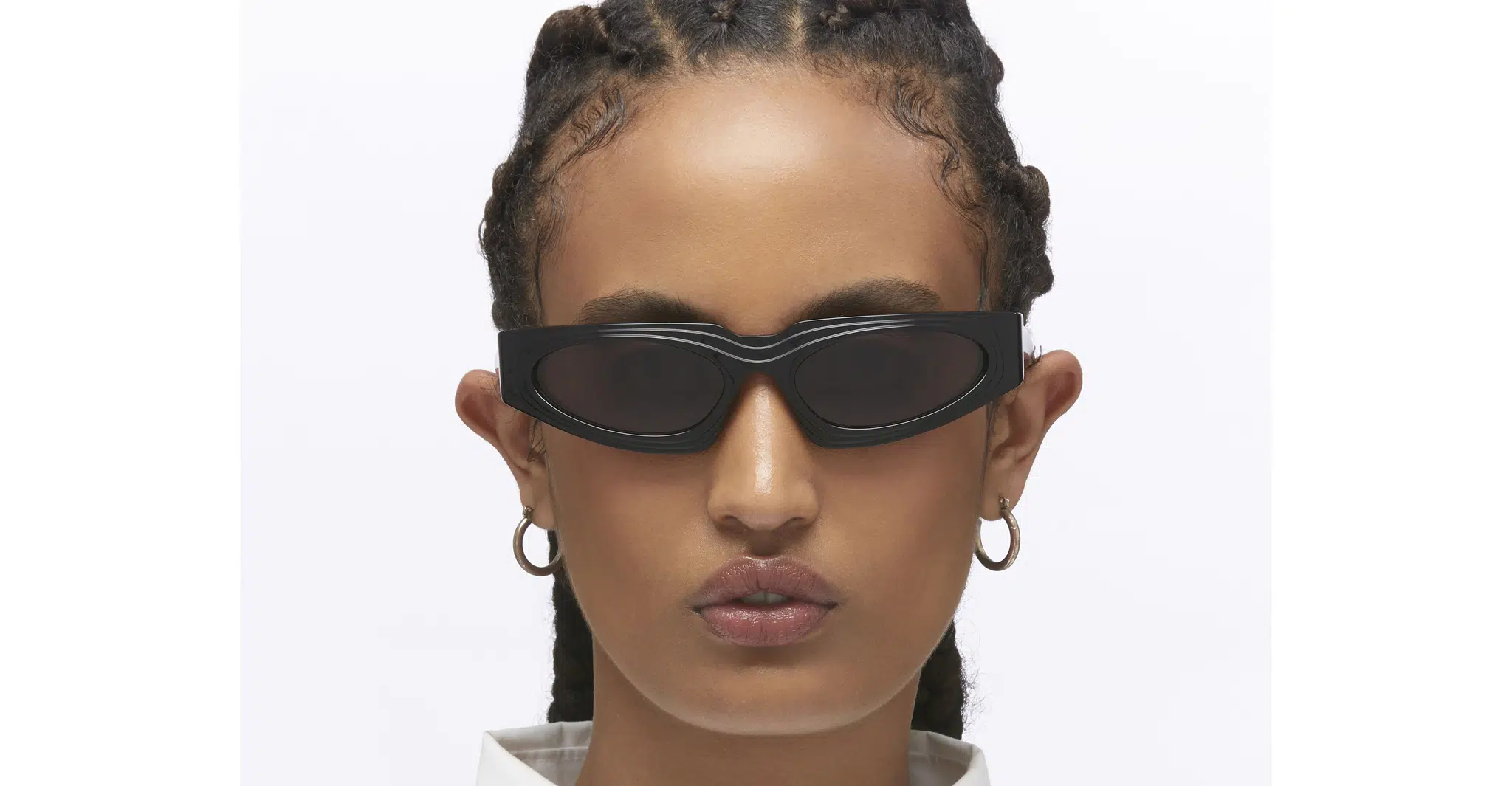 Kuboraum E21 Sunglass in BS Black Shine KRSE21BS0000008G