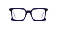 Kuboraum D72 Optical Frame in Color NH Dark Blue Front