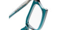 Kuboraum D73 Optical Frame in Color FO Dark Green Hinge Detail