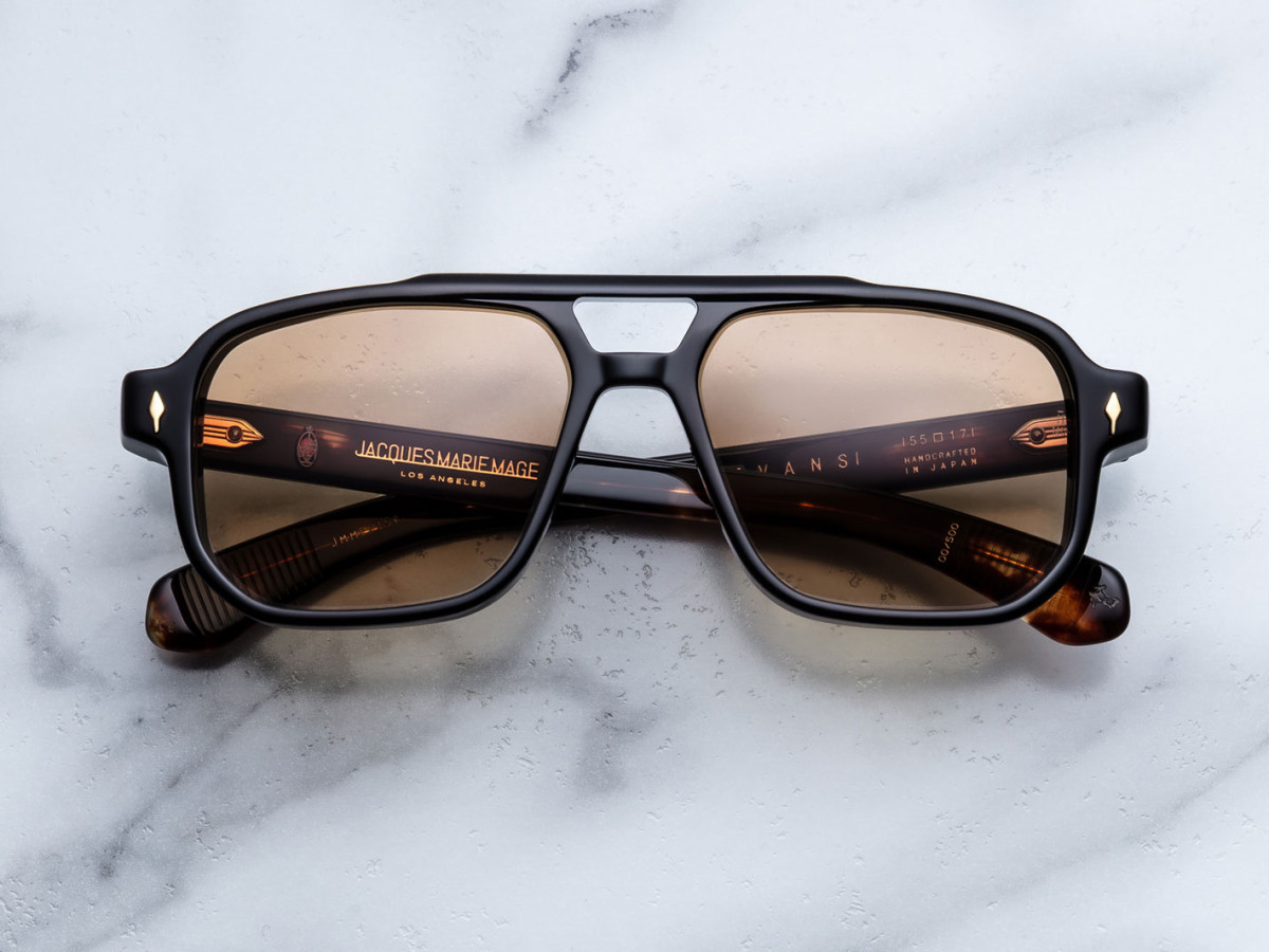 ピ*ー様 JACQUES MARIE MAGE EVANS ブラウン 付属品なし Jacques Marie Mage Evans – Dan Deutsch Optical Outlook