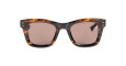 Native Sons x Casinola "The E's" sunglasses feature a tortoiseshell pattern, rectangular frames, and brown tinted lenses, displayed against a white background.